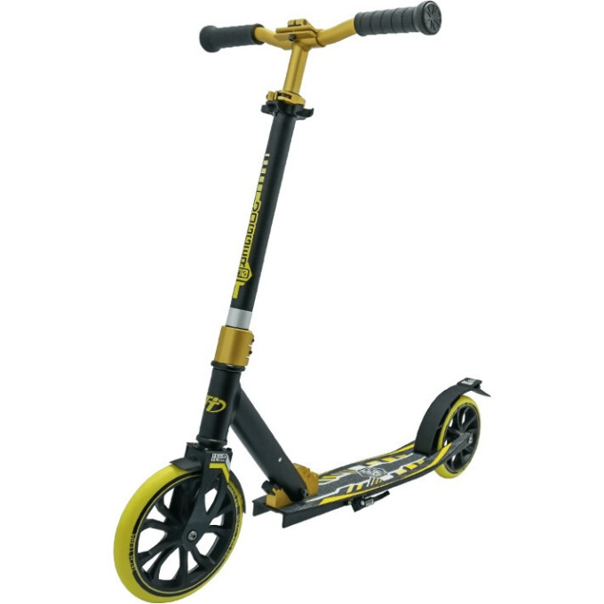 Самокат TECH TEAM JOGGER 210 черно-желтый NN007600